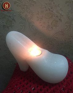 salt candle holder