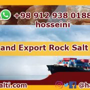 export Iran rock salt
