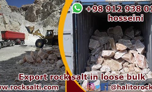 Export of bulk rock salt