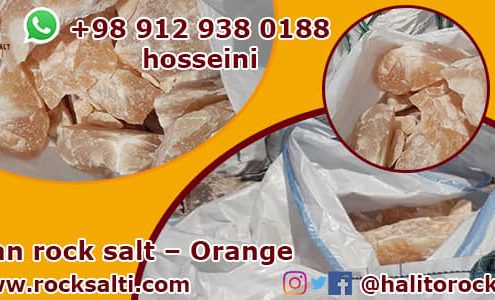 Iran rock salt Production