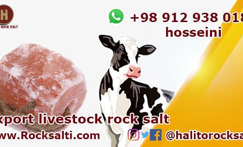 Export livestock rock salt