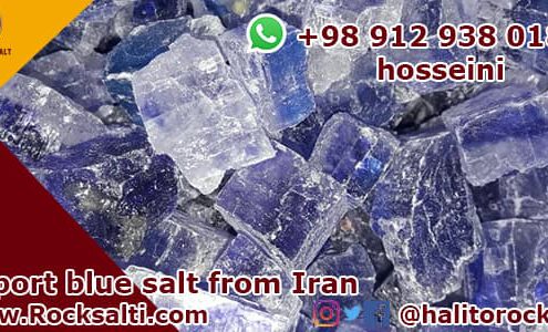 blue salt in Iran