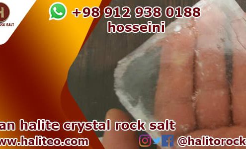 Halite crystal rock salt