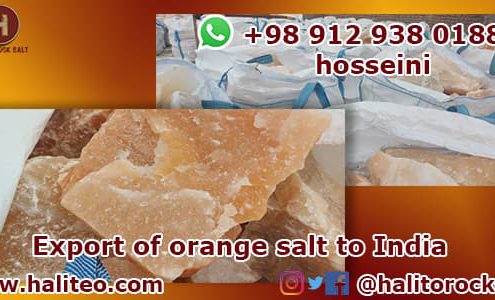 Export of orange salt