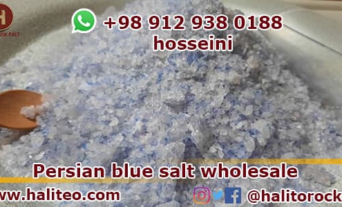 Iran blue salt