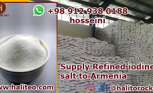 Wholesale of refined salt