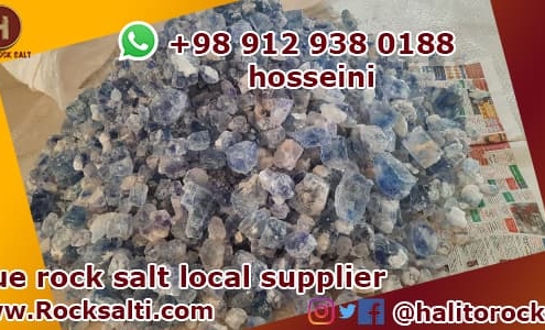 Iran blue salt