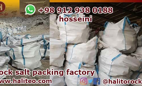 rock salt packing factory