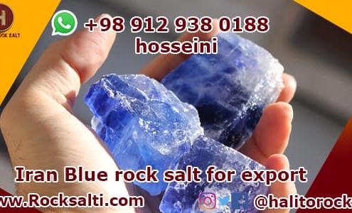 blue salt powder