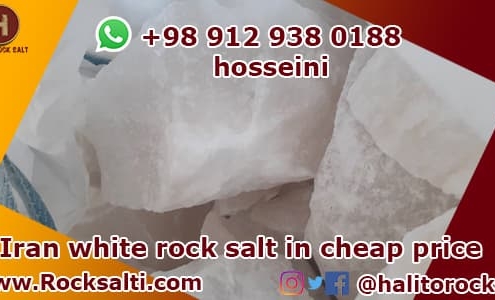 Iran White rock salt