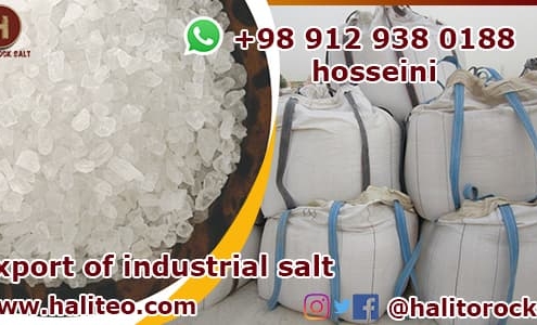 Export of industrial salt