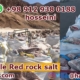 Iran red rock salt