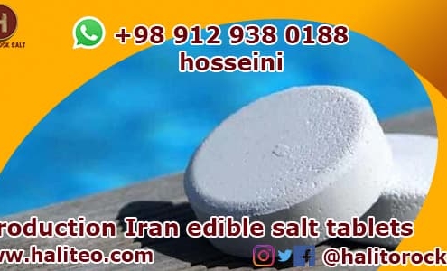 Iran edible salt tablets